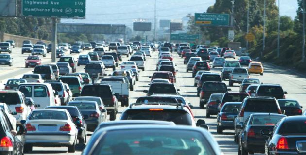 traffic in california